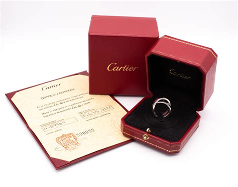 anillo cartier 750 love 52833a original